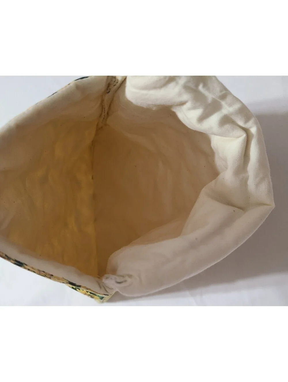 Vtg 1990s Packed Sunflower Print Pouch Sz 10.5x8.5 Fits Most Electronic Tablets